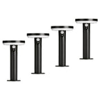 4lite Antheia IP54 Die-Cast Aluminium LED Solar Garden Spike Light with Built in PIR Motion Sensor