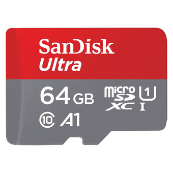 compare product SanDisk Ultra 64GB UHS-I Class 10 MicroSDXC Card