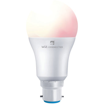 compare product 4lite WiZ Connected A60 Dimmable Multicolour WiFi LED Smart Bulb - B22 Bayonet