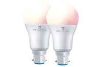 4lite WiZ Connected A60 Dimmable Multicolour WiFi LED Smart Bulb - B22 Bayonet