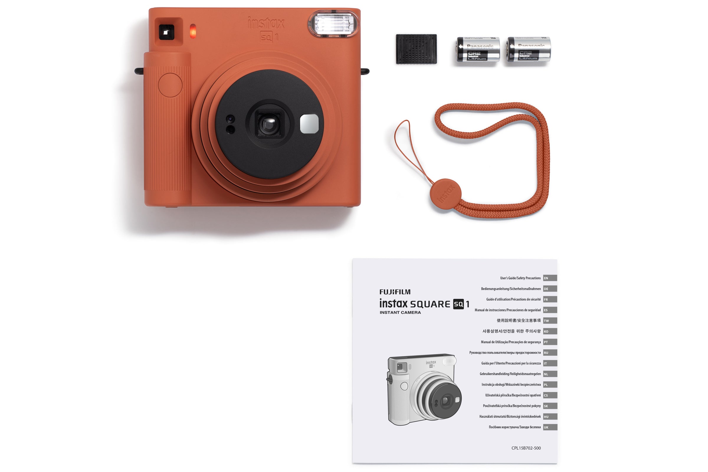 Fujifilm Instax Square SQ1 Instant Camera - Terracotta Orange
