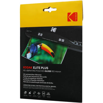 compare product Kodak Elite Plus A6 160 Micron Laminating Pouches Gloss - Pack of 25
