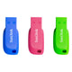 SanDisk 16GB Cruzer Blade USB 2.0 Flash Drive 3 Pack - Blue, Green & Pink