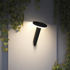 4lite Antheia Solar Slanted IP54 Die-Cast Aluminium LED Outdoor Wall Light with Built in PIR Motion Sensor