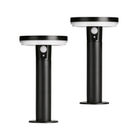 4lite Antheia IP54 Die-Cast Aluminium LED Solar Garden Spike Light with Built in PIR Motion Sensor
