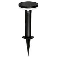 4lite Antheia IP54 Die-Cast Aluminium LED Solar Garden Spike Light with Built in PIR Motion Sensor