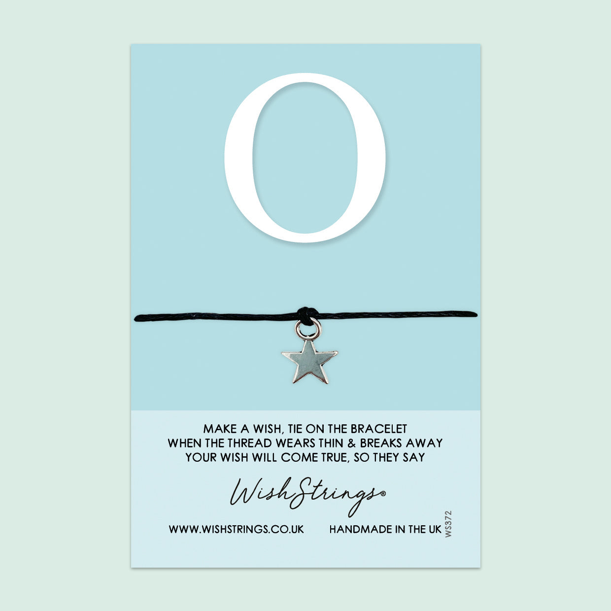 SALE - Wishstrings Letter Bracelet – Personalized Initial Jewelry Gift | Gift Card Included