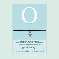 SALE - Wishstrings Letter Bracelet – Personalized Initial Jewelry Gift | Gift Card Included