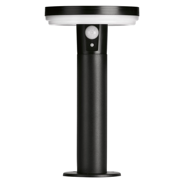 4lite Antheia IP54 Die-Cast Aluminium LED Solar Garden Spike Light with Built in PIR Motion Sensor