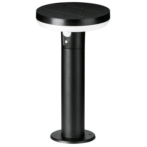 4lite Antheia IP54 Die-Cast Aluminium LED Solar Garden Spike Light with Built in PIR Motion Sensor