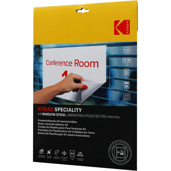 compare product Kodak Speciality A4 150 Micron Window Stick Laminating Pouches - Pack of 10