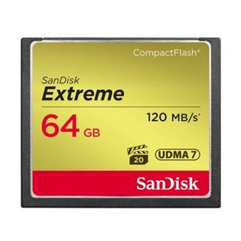 compare product SanDisk Extreme 64GB CompactFlash Memory Card