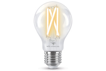 compare product 4lite WiZ Connected A60 Filament Clear WiFi LED Smart Bulb - E27 Large Screw