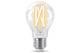 4lite WiZ Connected A60 Filament Clear WiFi LED Smart Bulb - E27 Large Screw