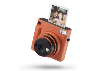 compare product Fujifilm Instax Square SQ1 Instant Camera - Terracotta Orange