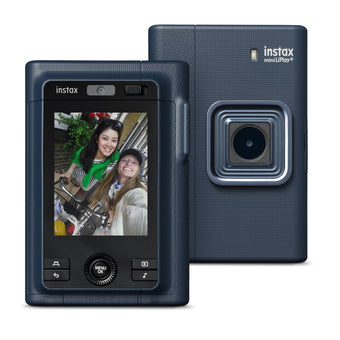 compare product Fujifilm Instax Mini LiPlay Plus Hybrid Instant Camera - Navy