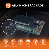Road Angel Halo Ultima Dual 4K Front & 1080p Rear Dash Cam